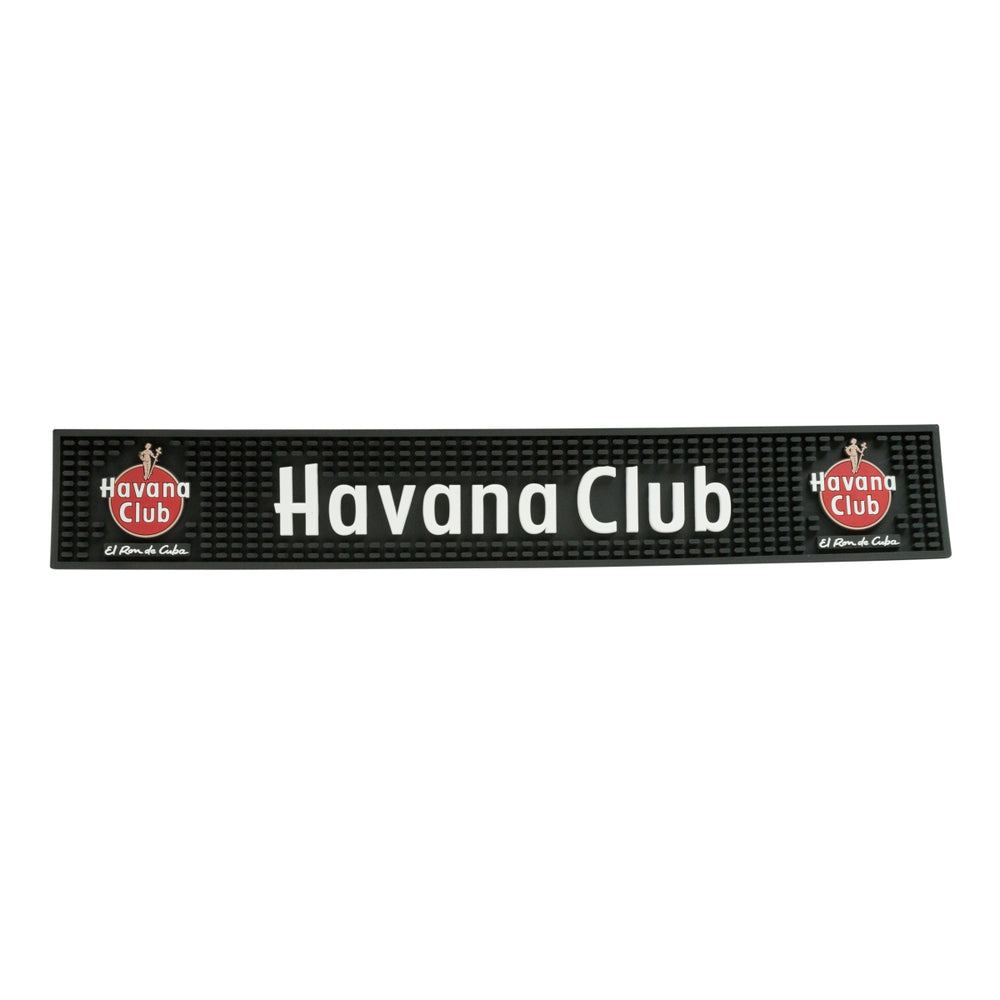 Havana Club Rum Podkładka barowa Podkładka do ociekania Akcesoria barowe czarne duże logo 58x9,5