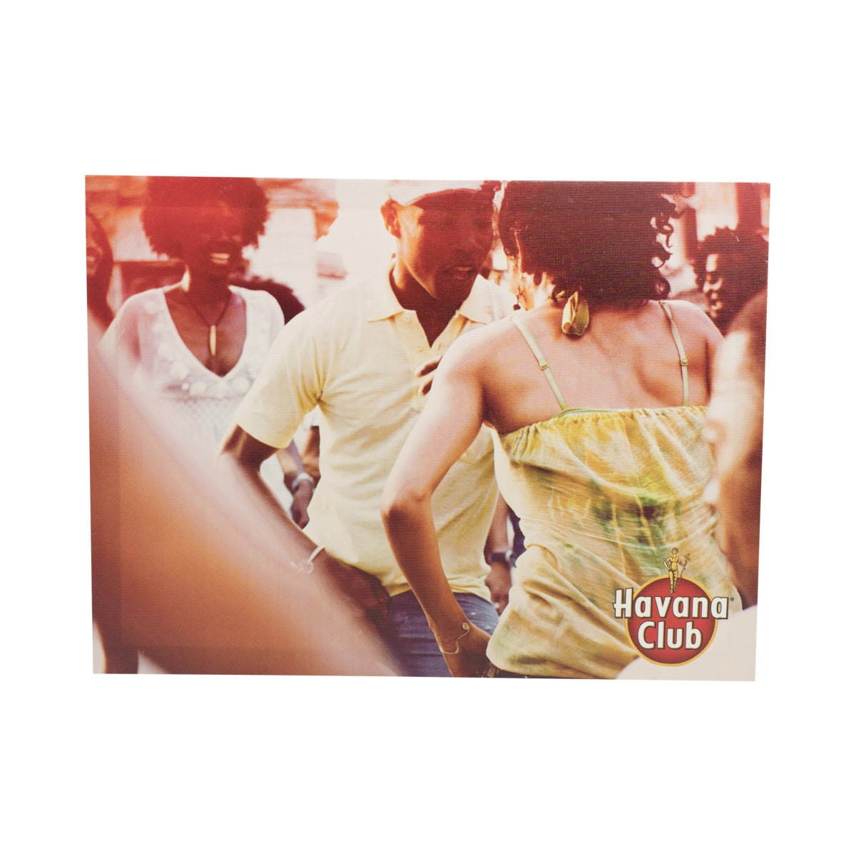 Havana Club Rum Canvas 40x30cm Salsa Party Karaibski znak ścienny Czarna tablica Bar