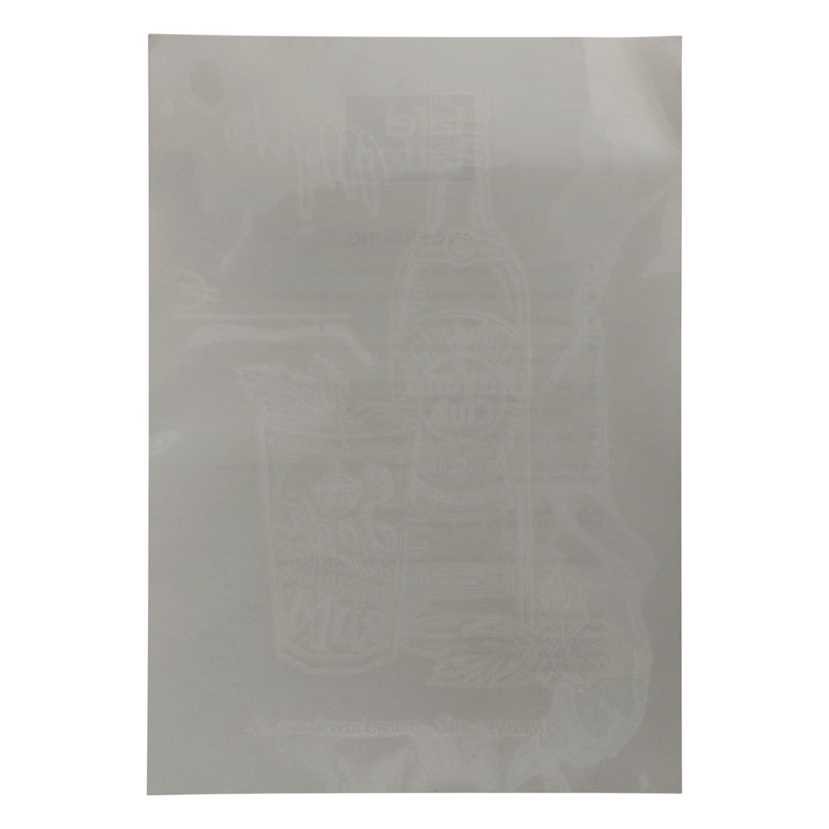 Havana Club Rum Tatuż na okno 30x21 cm Butelka + szklanka