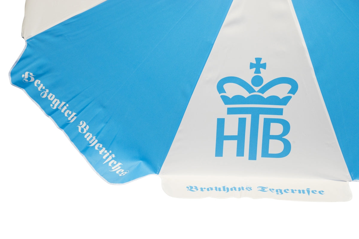HB Tegernsee parasol Ø2m Ogródek piwny Gastro Brauhaus Wirtshaus Ochrona przed deszczem – Widok 6