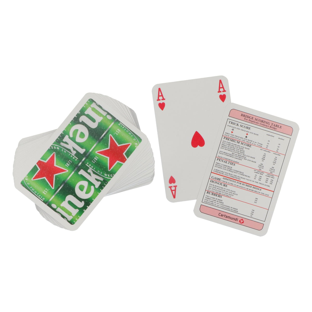 Heineken Piwo Gra karciana Skat Karty do gry Wieczór gier Francuska talia – Widok 3
