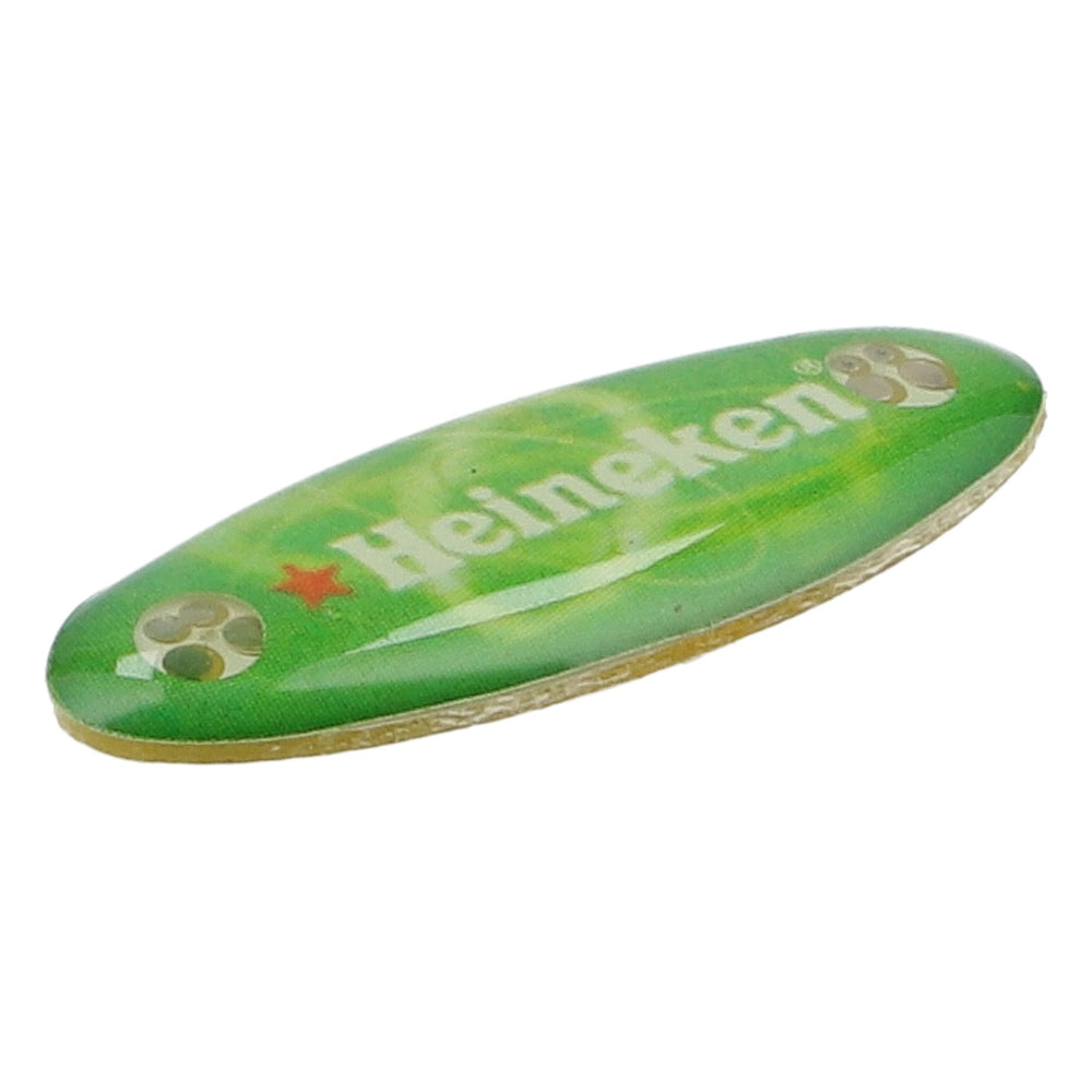 Naklejka na telefon komórkowy Heineken z motywem piwa, chroniąca przed promieniowaniem, zielona, z tworzywa sztucznego