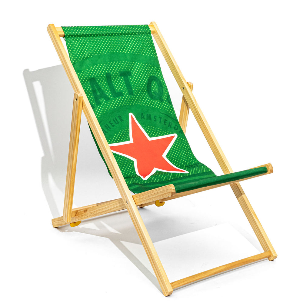 Heineken Leżak Lounge Meble Plażowe Krzesło Składane Bar Plażowy Krzesło Ogrodowe