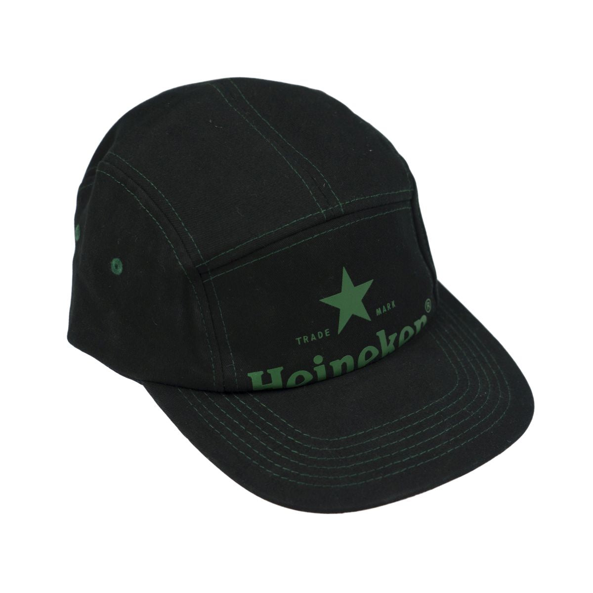 Heineken Beanie Czapka Czarny Rozmiar regulowany Unisex Nakrycie głowy Lato