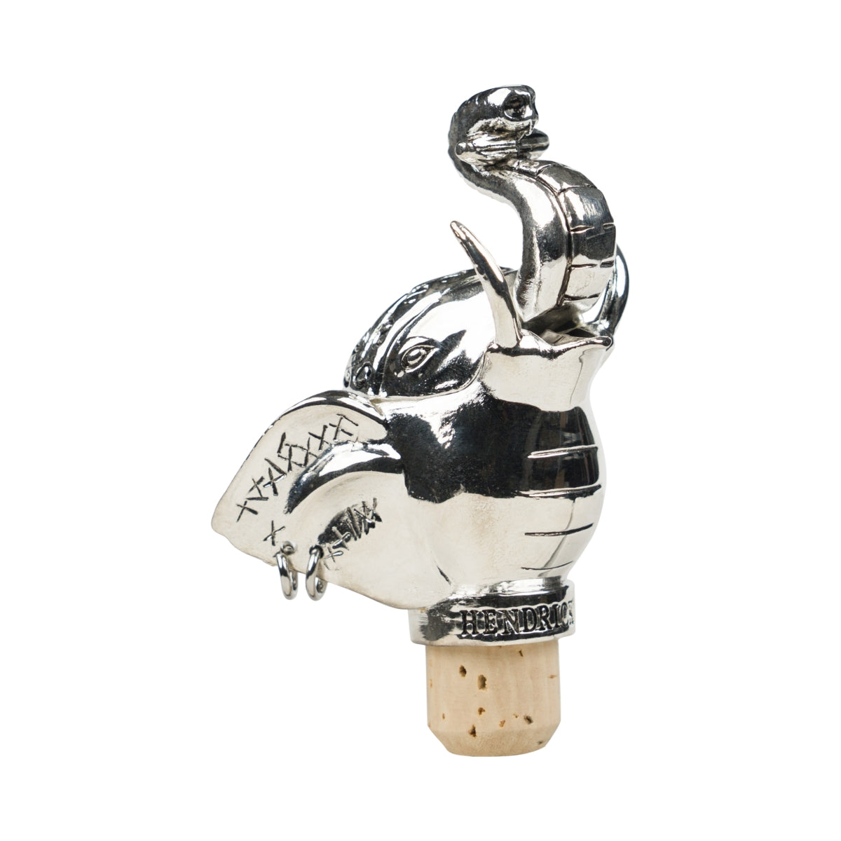 Hendricks Gin Pourer Elephant Metalowy nalewak do butelek z dozownikiem Bar