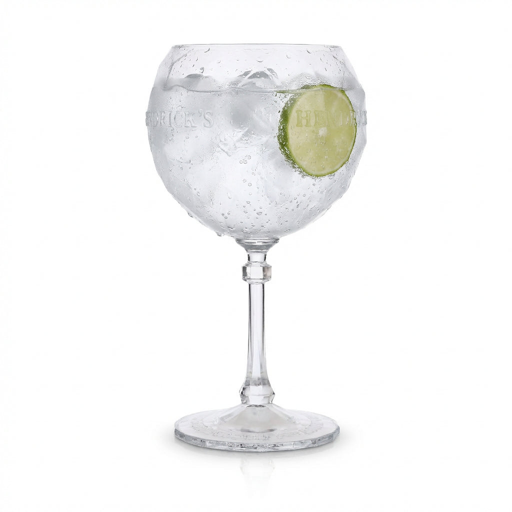 Szklanka do ginu Hendricks 0,5 l Szklanki balonowe Elegancki relief Kontur szkła Aperitif – Widok 3