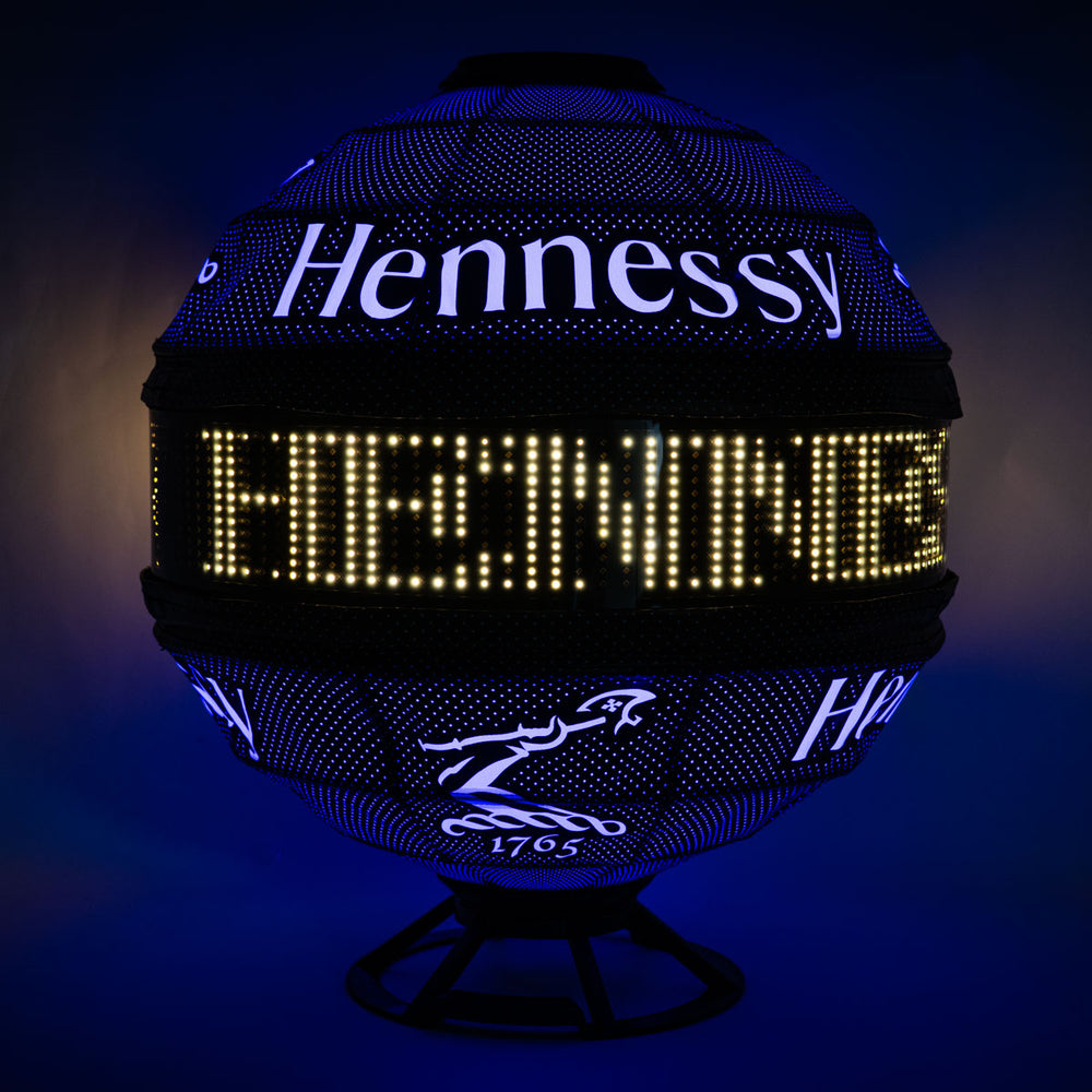 Hennessy Cognac LED Globe Reklama świetlna Reklama świetlna Lampa barowa