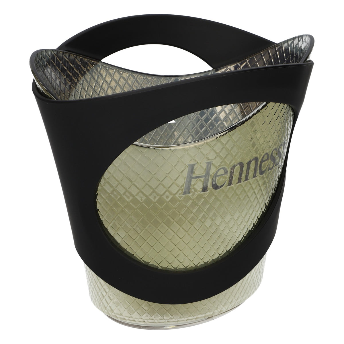 Hennessy Whiskey LED Chłodziarka Pojemnik na kostki lodu Akumulator złoty/czarny Duży – Widok 2