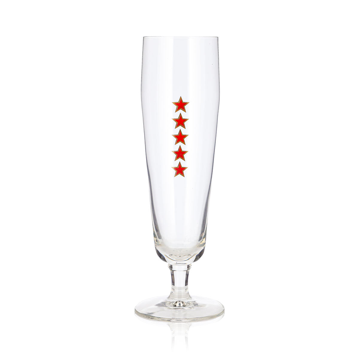 Szklanka do piwa Hensen 0,25 l, puchar, model Pilsner Tulpen, z logo gwiazdy – Widok 2