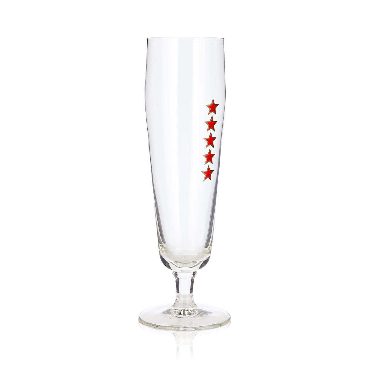 Szklanka do piwa Hensen 0,25 l, puchar, model Pilsner Tulpen, z logo gwiazdy – Widok 3