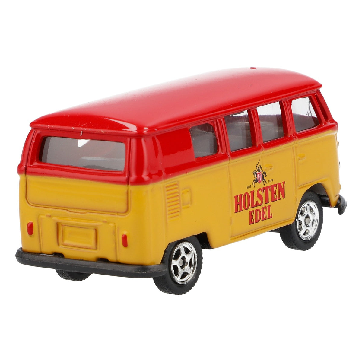 Model samochodu Holsten Bier 1962 VW Bulli Model samochodu w skali 1:64 Czerwono-żółty – Widok 3