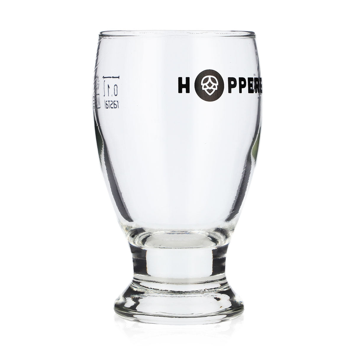 Szklanka do piwa Hopper Bräu Stamper 0,1 l, szklanka pucharowa, mini szklanka Rastal, szklanka do piwa typu pils, szklanka typu pint – Widok 2