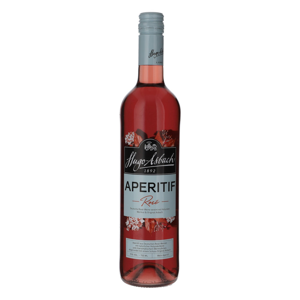 Hugo Asbach Wino Butelka 0,75 l Aperitif Rose 15% obj.