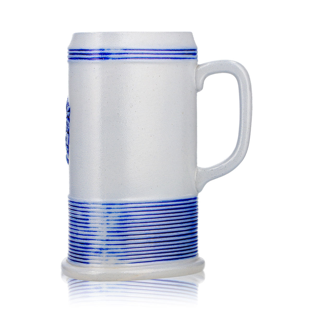 Szklanka do piwa Hürlimann „Steinkrug” 1,5 l – 150 lat Rastal Ton – kufel z Grenzau – kufel miarowy – Widok 6