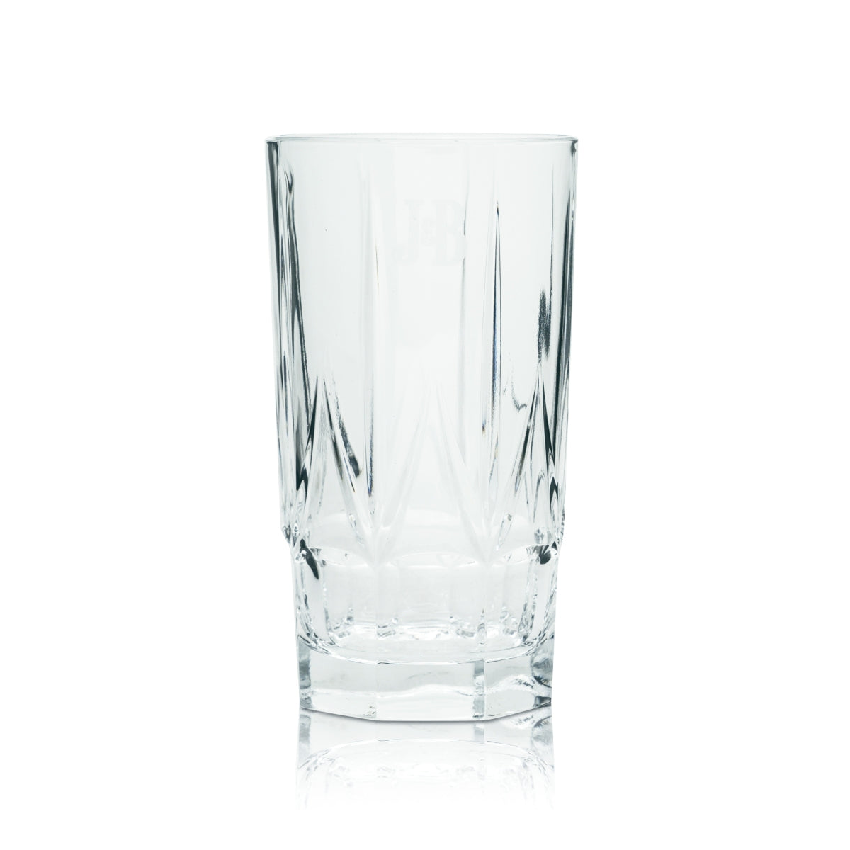 J&B Szklanka do whisky 0,4l Longdrink Scotch Glasses Relief Crystal Cocktail Gastro Bar