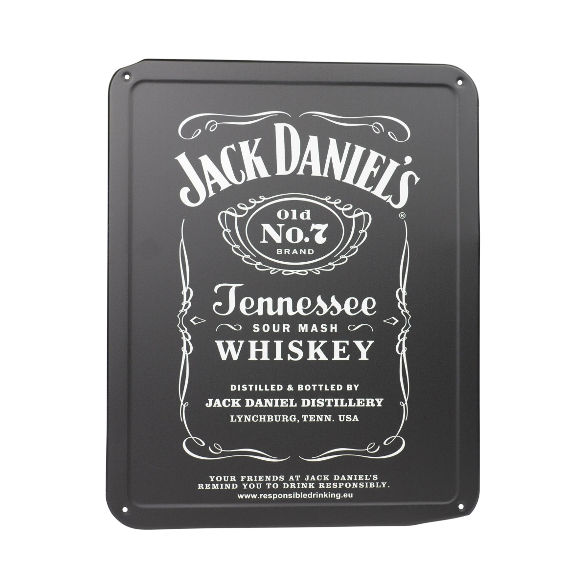 Puszka whiskey Jack Daniels 50x40cm "Old No.7" nostalgiczna metalowa tablica ścienna