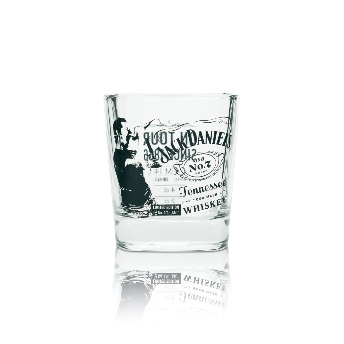 Szklanka do whiskey Jack Daniels 0,2l Tumbler Limited Edition "Mic" nr 4/4 USA