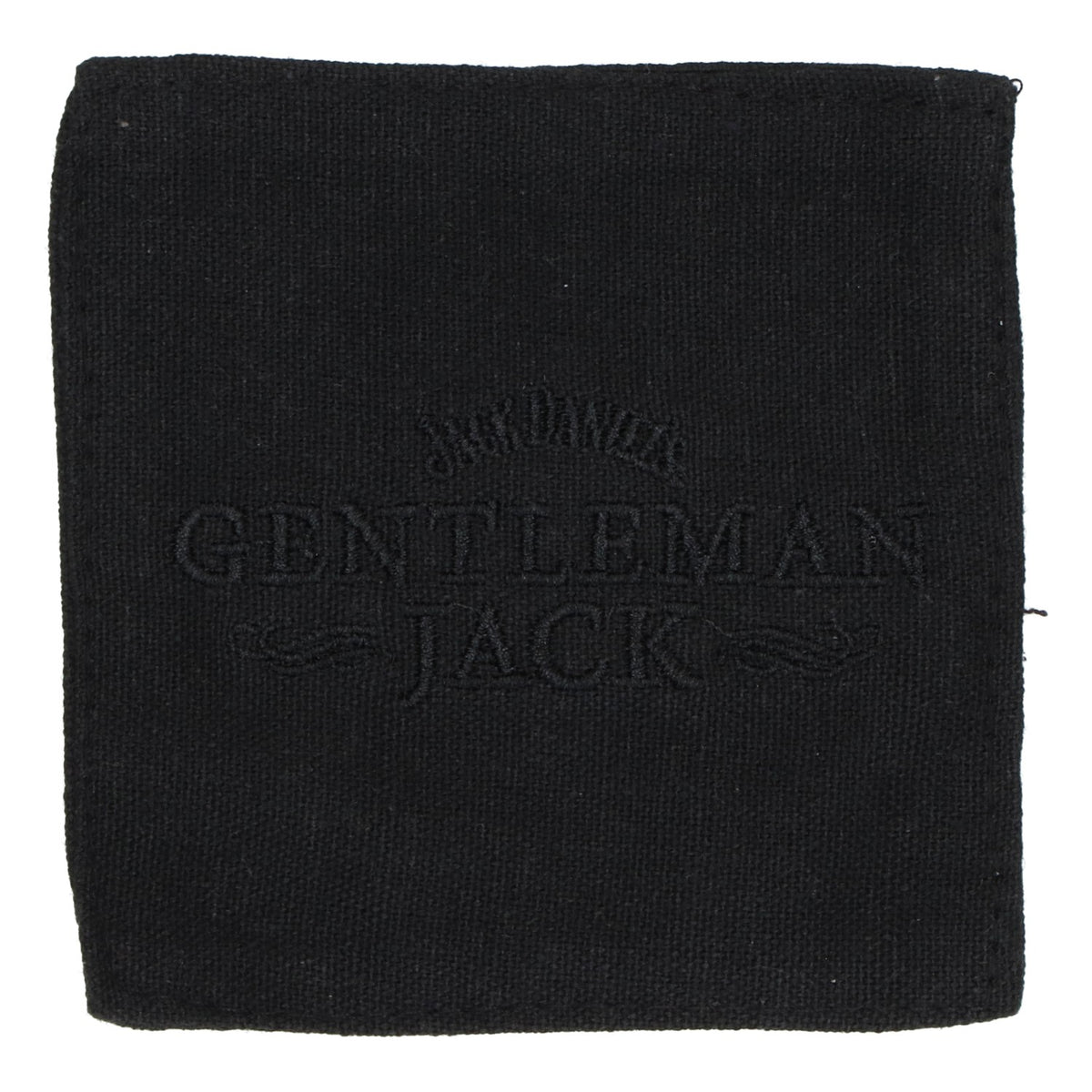 Podkładka pod kieliszek do whisky Jack Daniels „Gentleman Jack”, 9,5 x 9,5 cm, z tkaniny