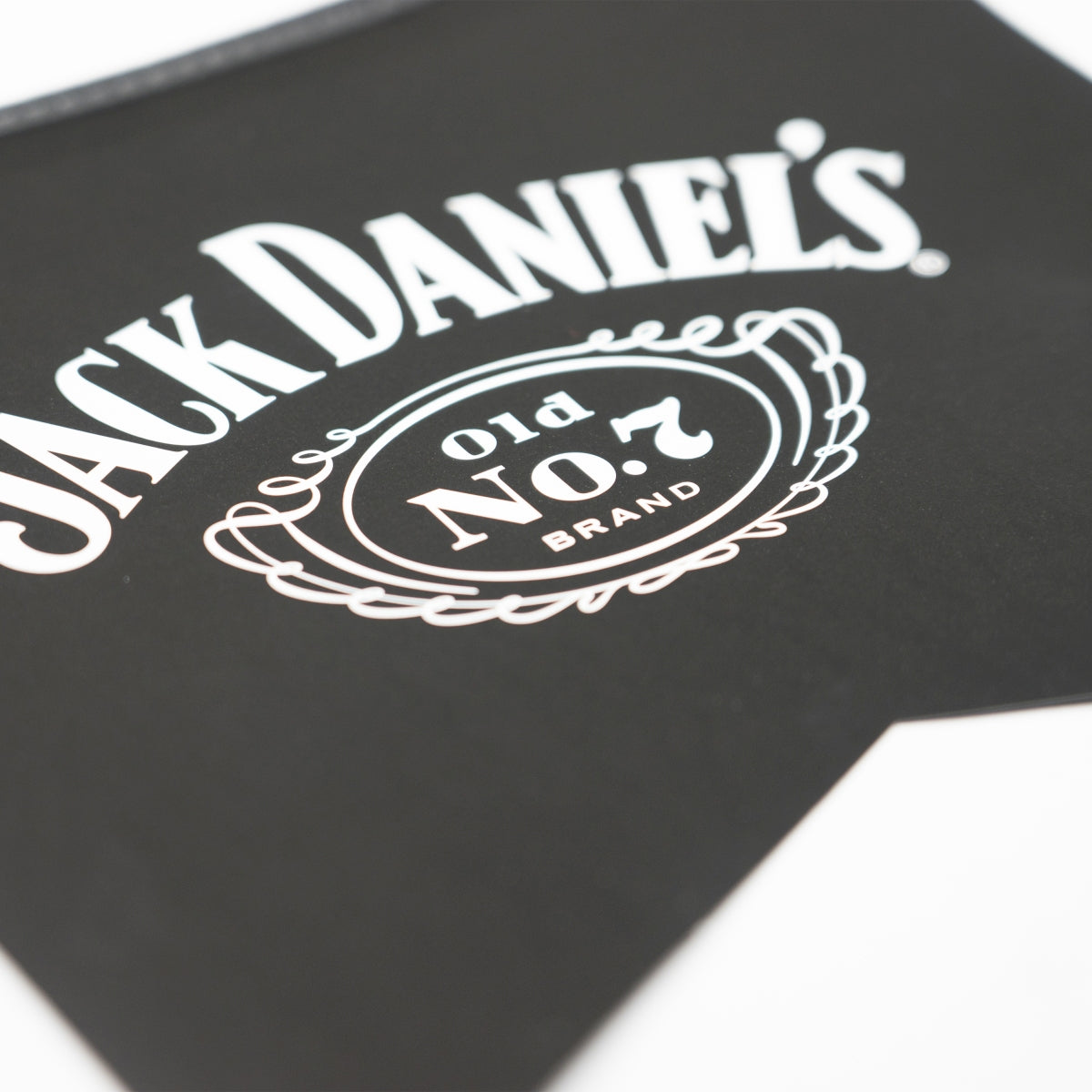 Jack Daniels Whiskey Pennant Czarny Łańcuch Flaga Pokój Impreza Papierowe Wachlarze Dekoracja – Widok 2