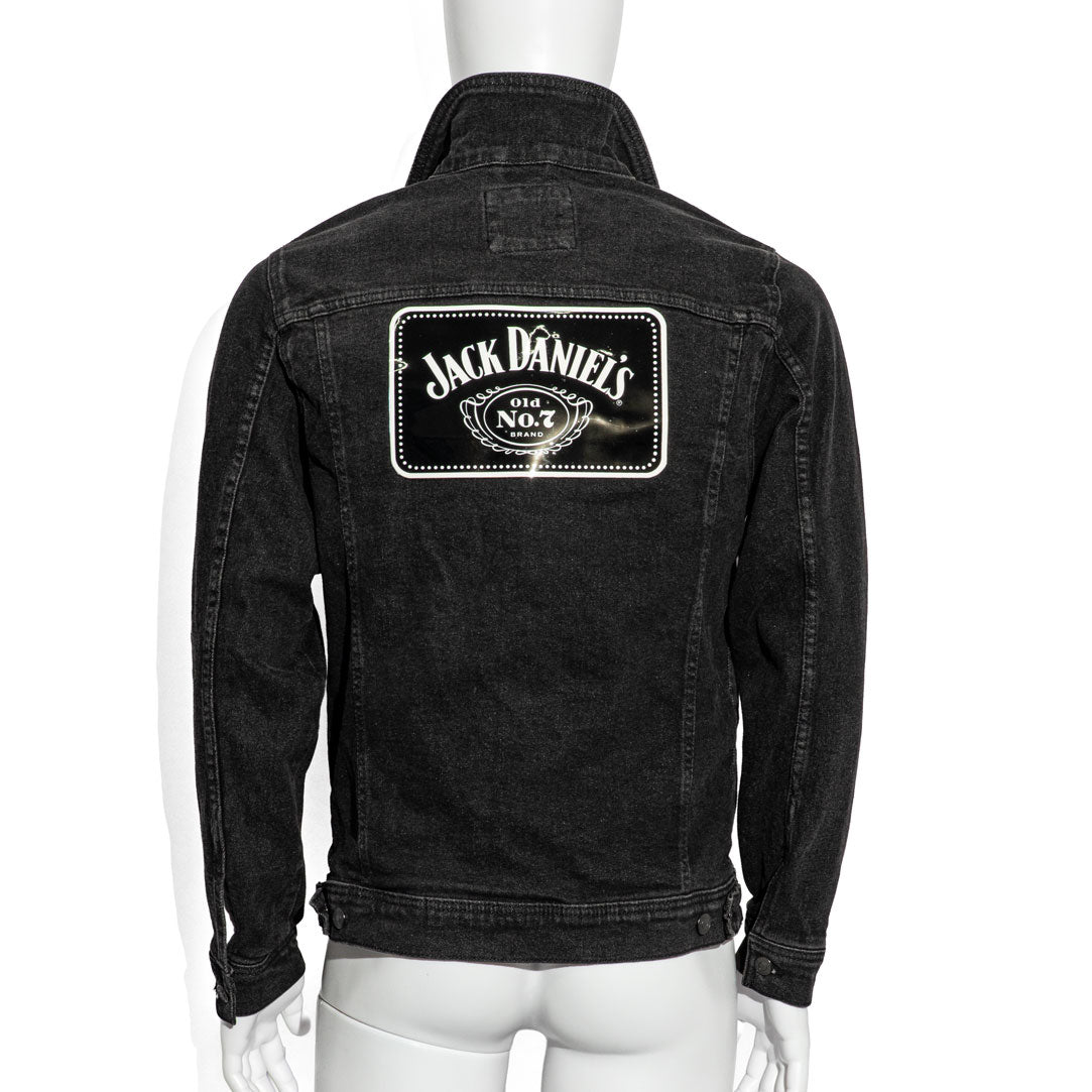 Jack Daniels Whisky Men LED Kurtka jeansowa długa Kurtka festiwalowa nr 7 rozmiar M – Widok 6