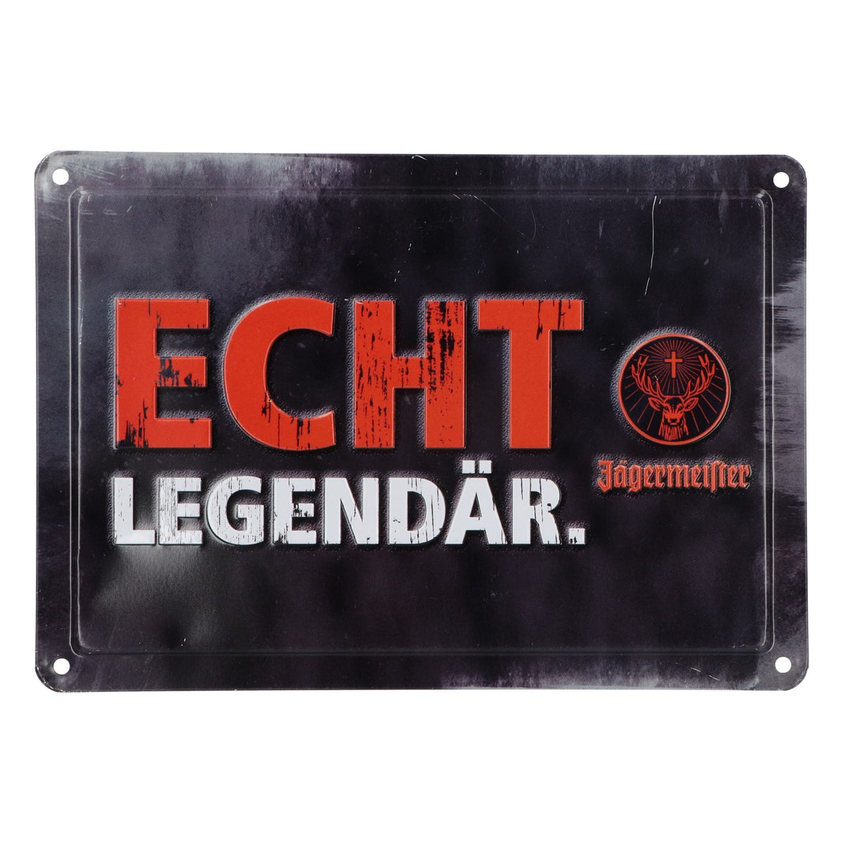 Jägermeister blaszany znak dekoracyjny znak ścienny znak reklamowy20x14 cm płótno reklamowe używane