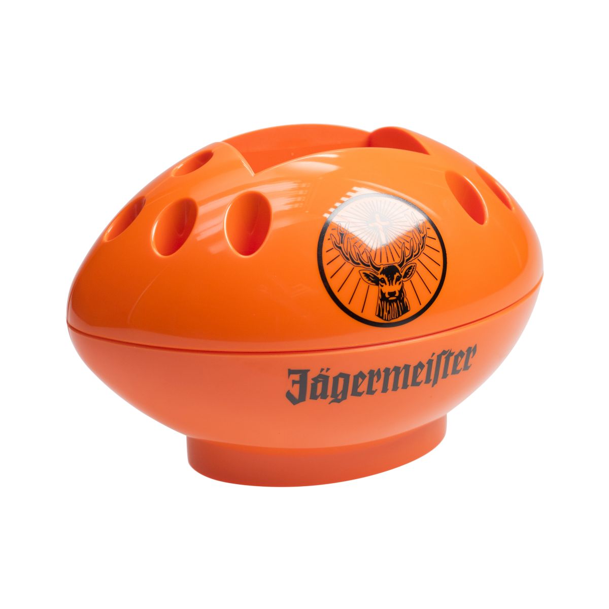 Jägermeister Bottle Cooler Tooter Holder Rugby Football Shot Short Servers – Widok 3