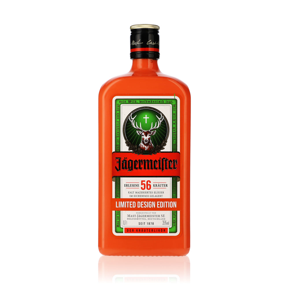 Likier Jägermeister 0,7 l 35% obj. Butelka  Edycja specjalna „Culture Orange”