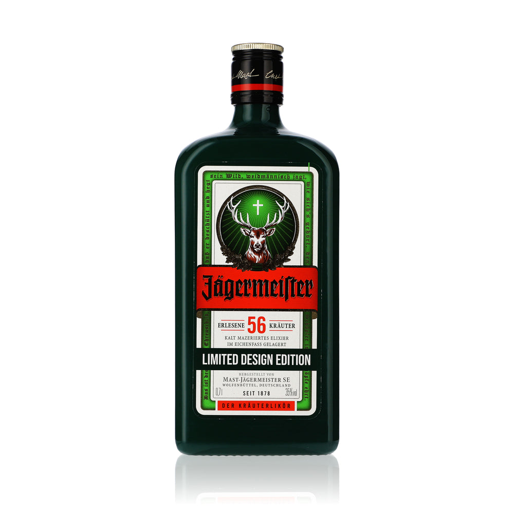 Likier Jägermeister 0,7 l 35% obj. Butelka w edycji specjalnej „Herbal Green”
