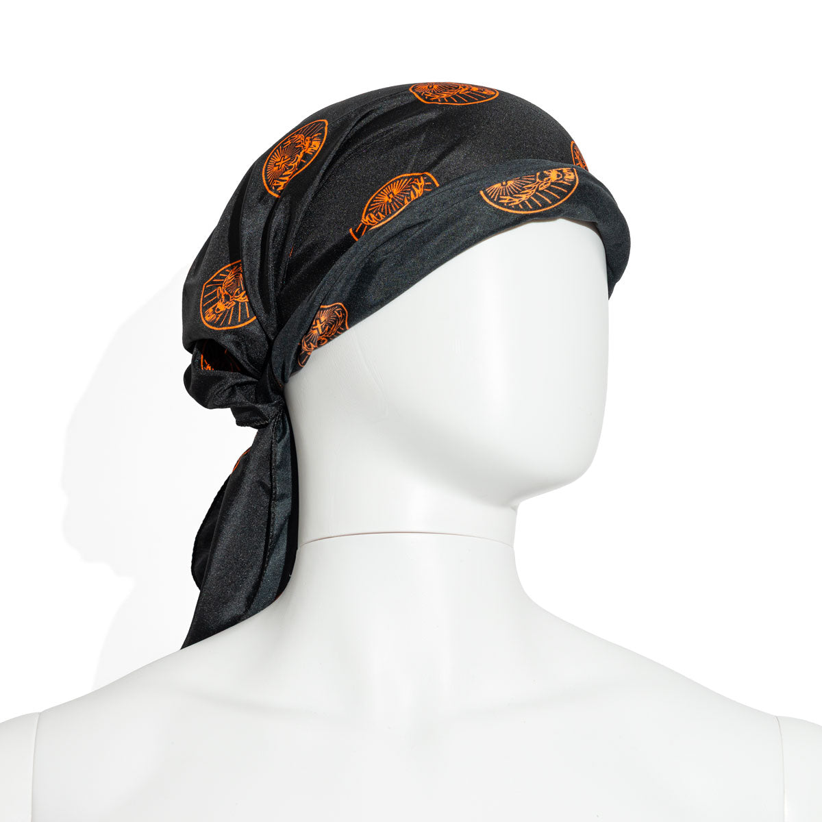 Jägermeister Likör Chustka Bandana Chustka motocyklowa czarna/pomarańczowa – Widok 2