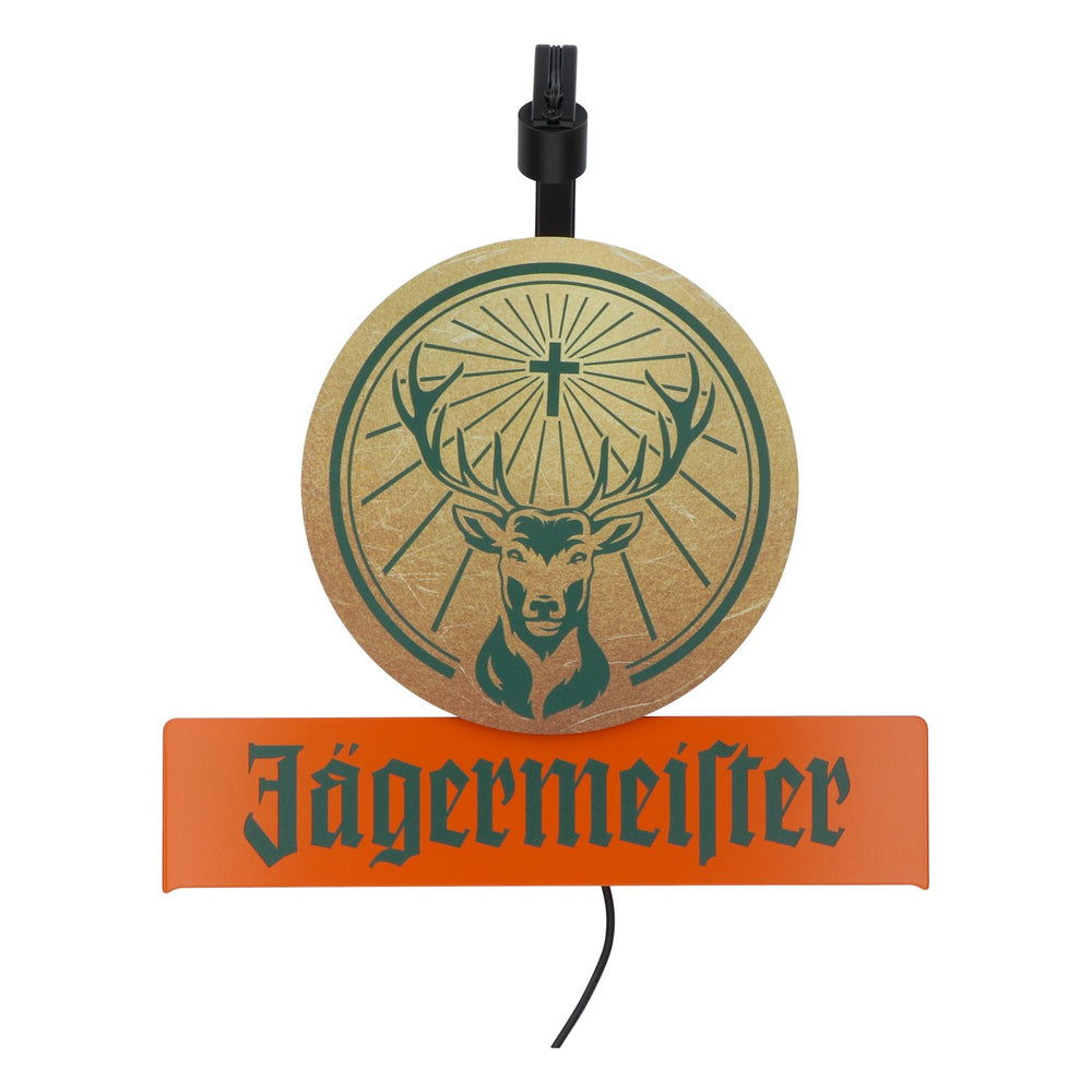 Jägermeister Likier LED Reklama świetlna Reklama świetlna wraz z zasilaczem Wyświetlacz ścienny