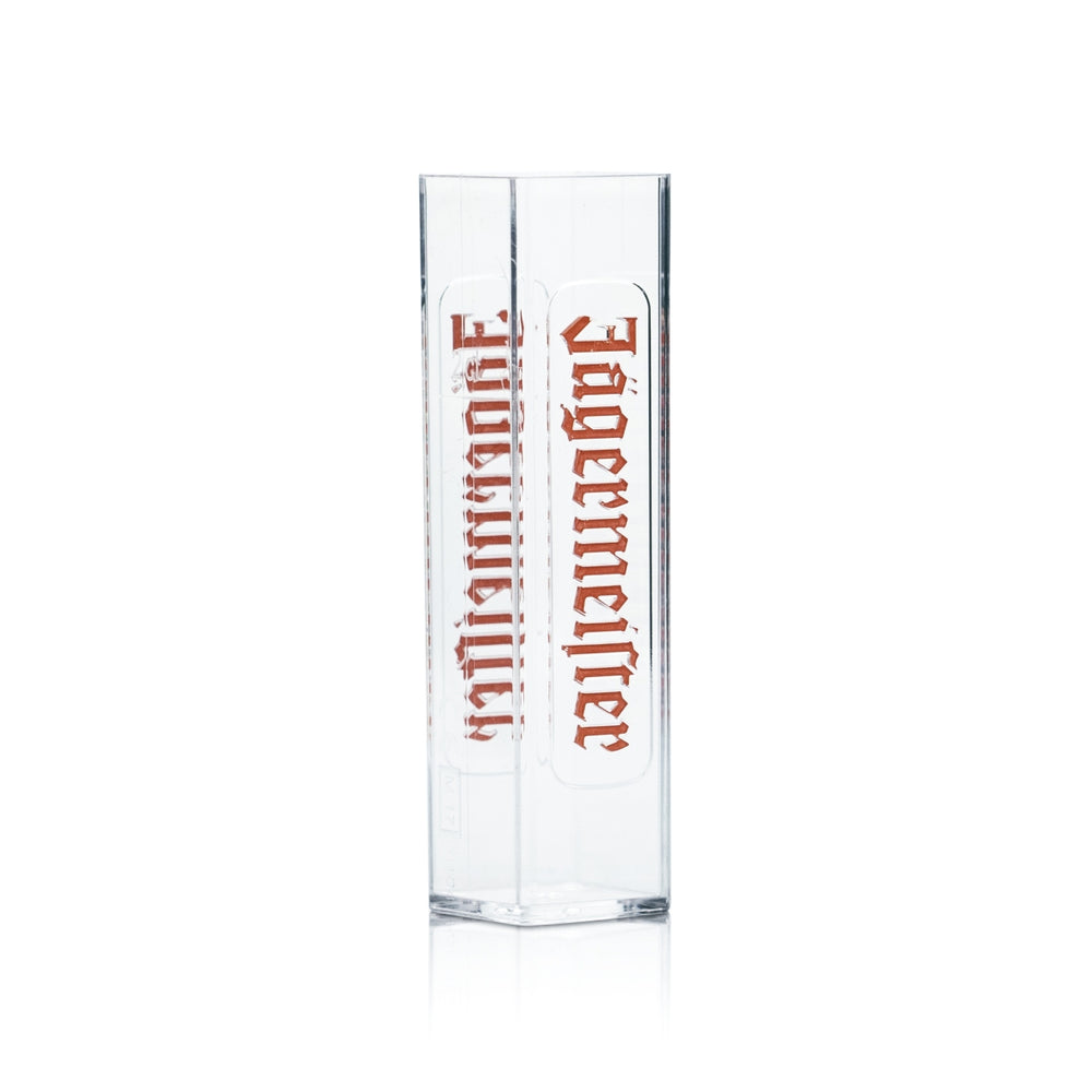 Jägermeister Shot Glass Tooter 2cl Akrylowy Plastikowy Krótki Stempel Kieliszki Gastro