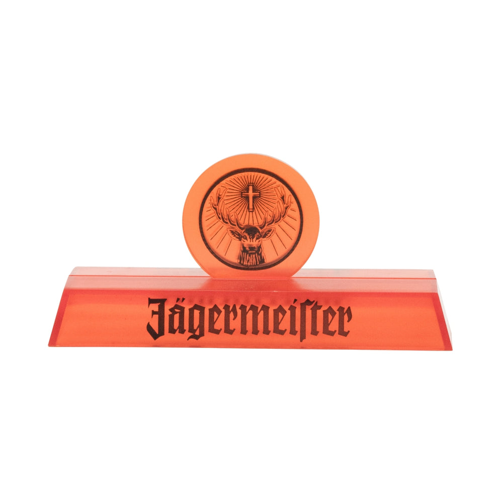 Jägermeister ekspozytor na karty menu napoje karty menu reklama