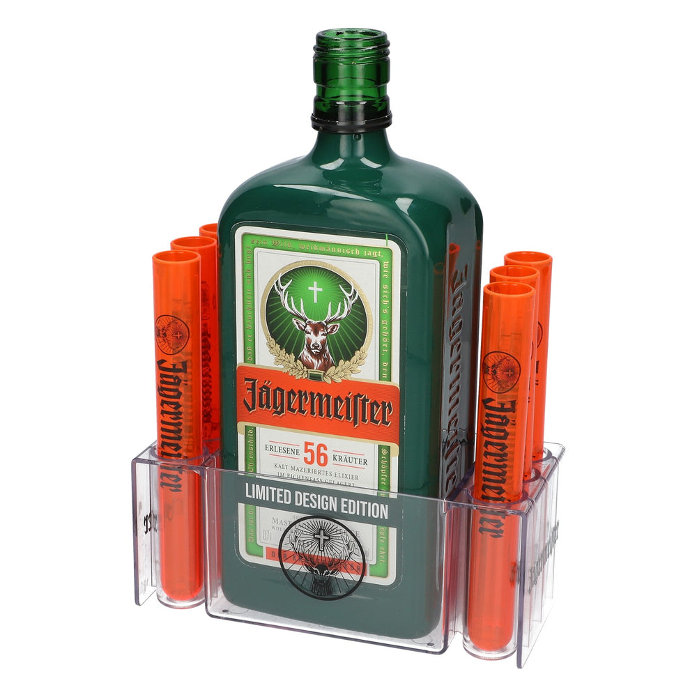 Jägermeister Tooter Rack Stojak na kieliszki Uchwyt na butelkę Chłodziarka do butelek Taca
