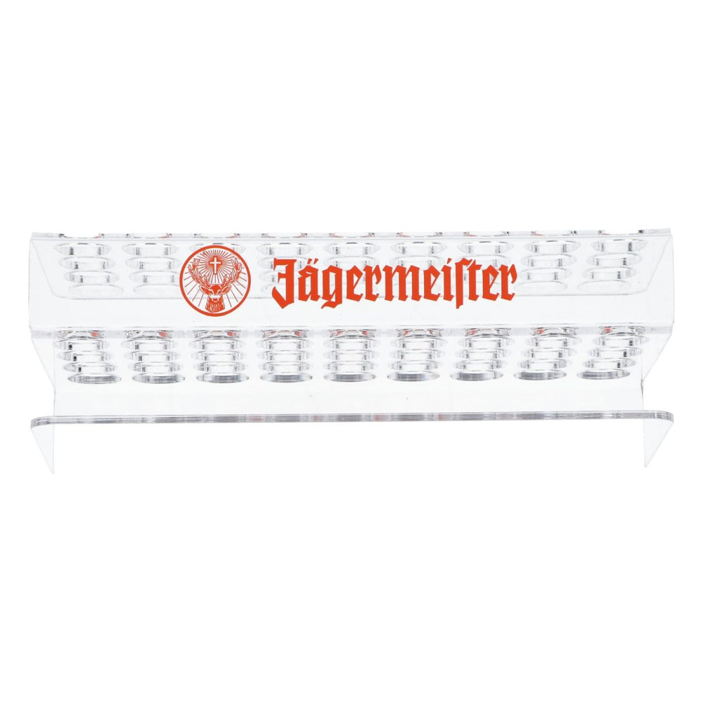 Jägermeister Tooter Rack Uchwyt na kieliszki Okrągła taca do serwowania Likier ziołowy Krótki