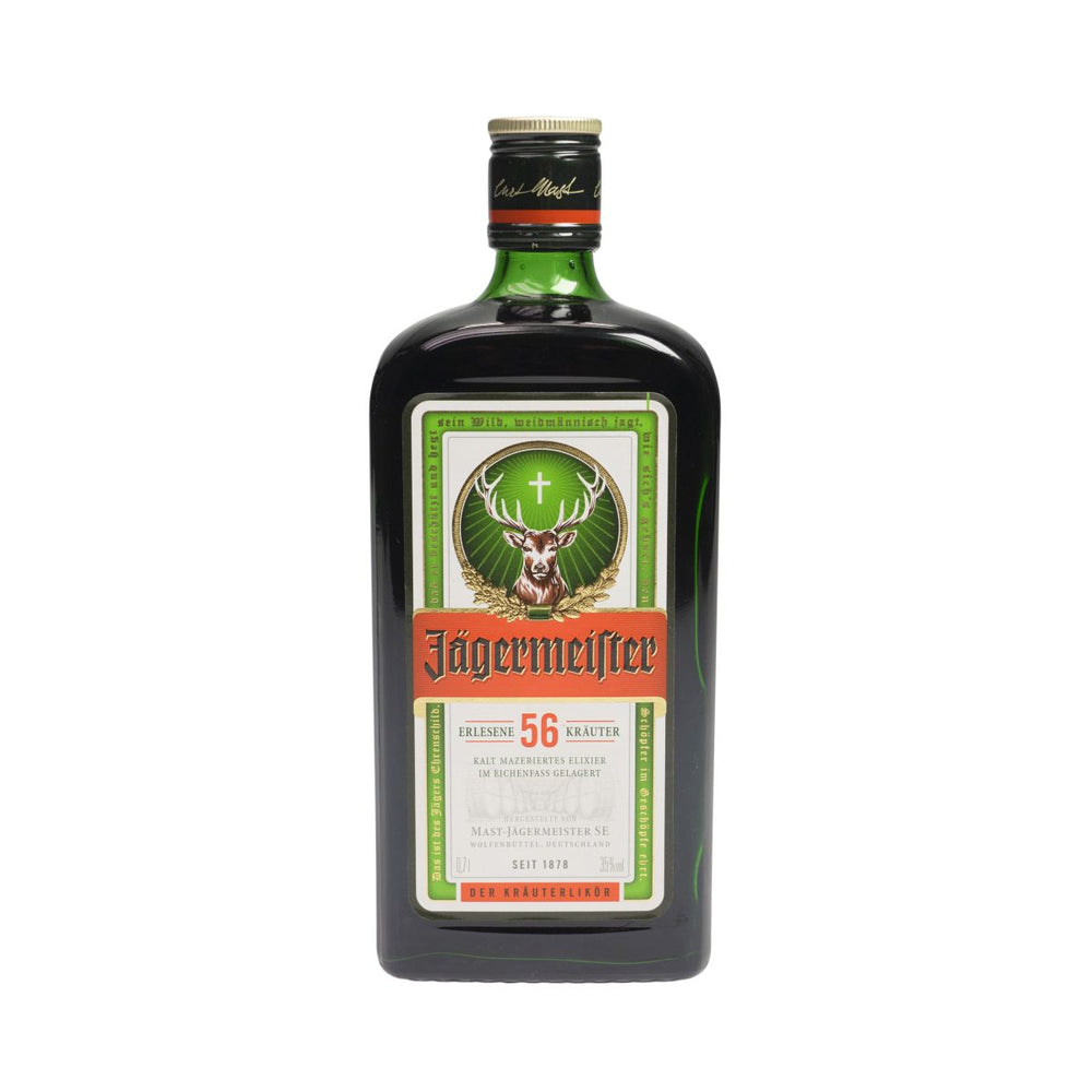 Jägermeister Pełna butelka 0,7l 35% obj. Ziołowy likier spirytusowy sznaps butelka
