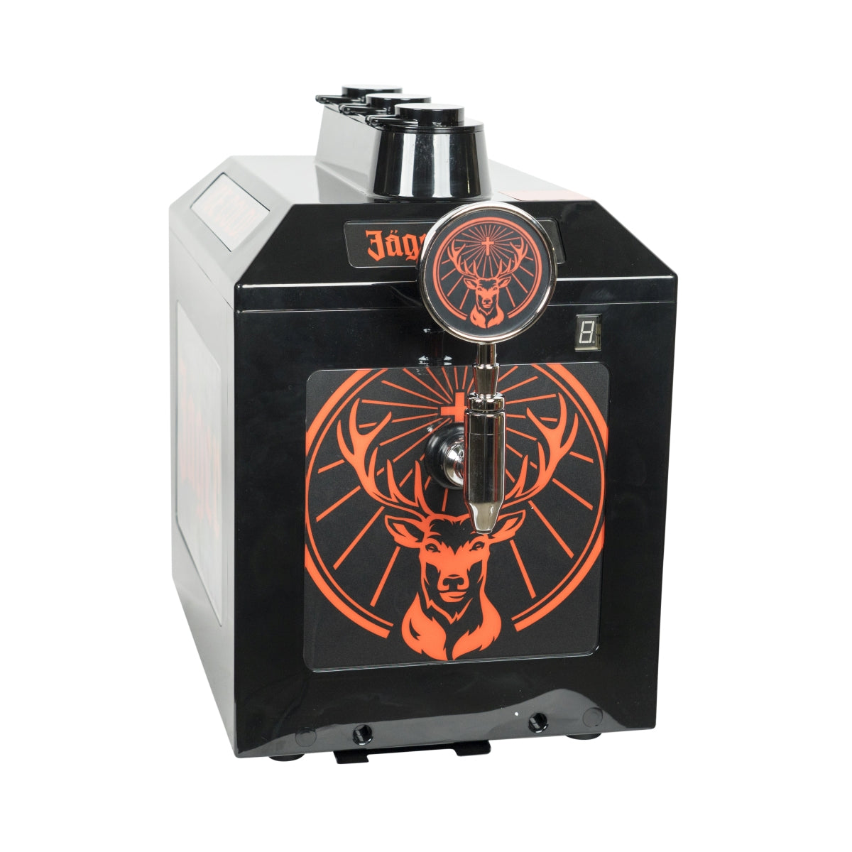 Jägermeister automat kranowy 3 butelki nalewak LED chłodziarka ciągła – Widok 6