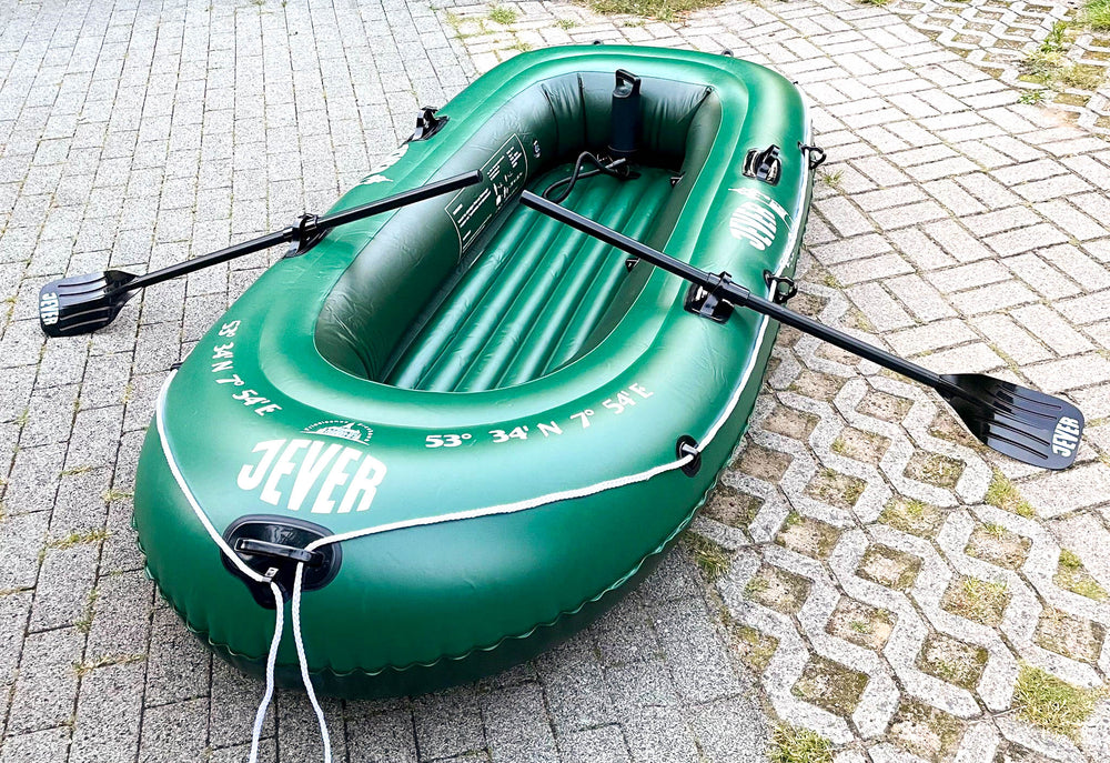 Jever Beer Outdoor Ponton Ponton wiosłowy Łódź wiosłowa 3 osoby Wiosła