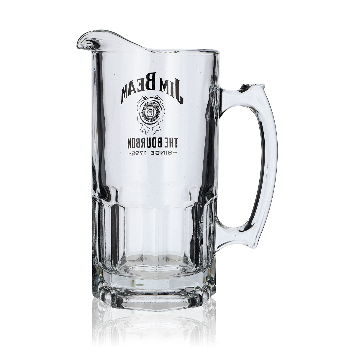 Jim Beam Karafka szklana 1 l do koktajli, long drinków, whisky, bourbonu, gastronomii – Widok 3