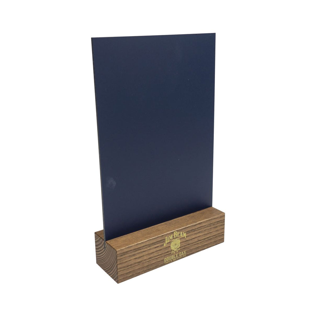Jim Beam tablica kredowa na stół 25x15 cm karta menu codzienne specjały Gastro