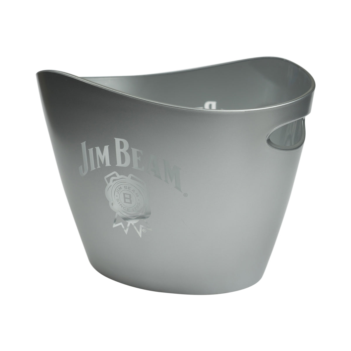 Jim Beam whisky cooler LED srebrny pojedynczy pojemnik na lód butelka bar kostka lodu światło – Widok 2