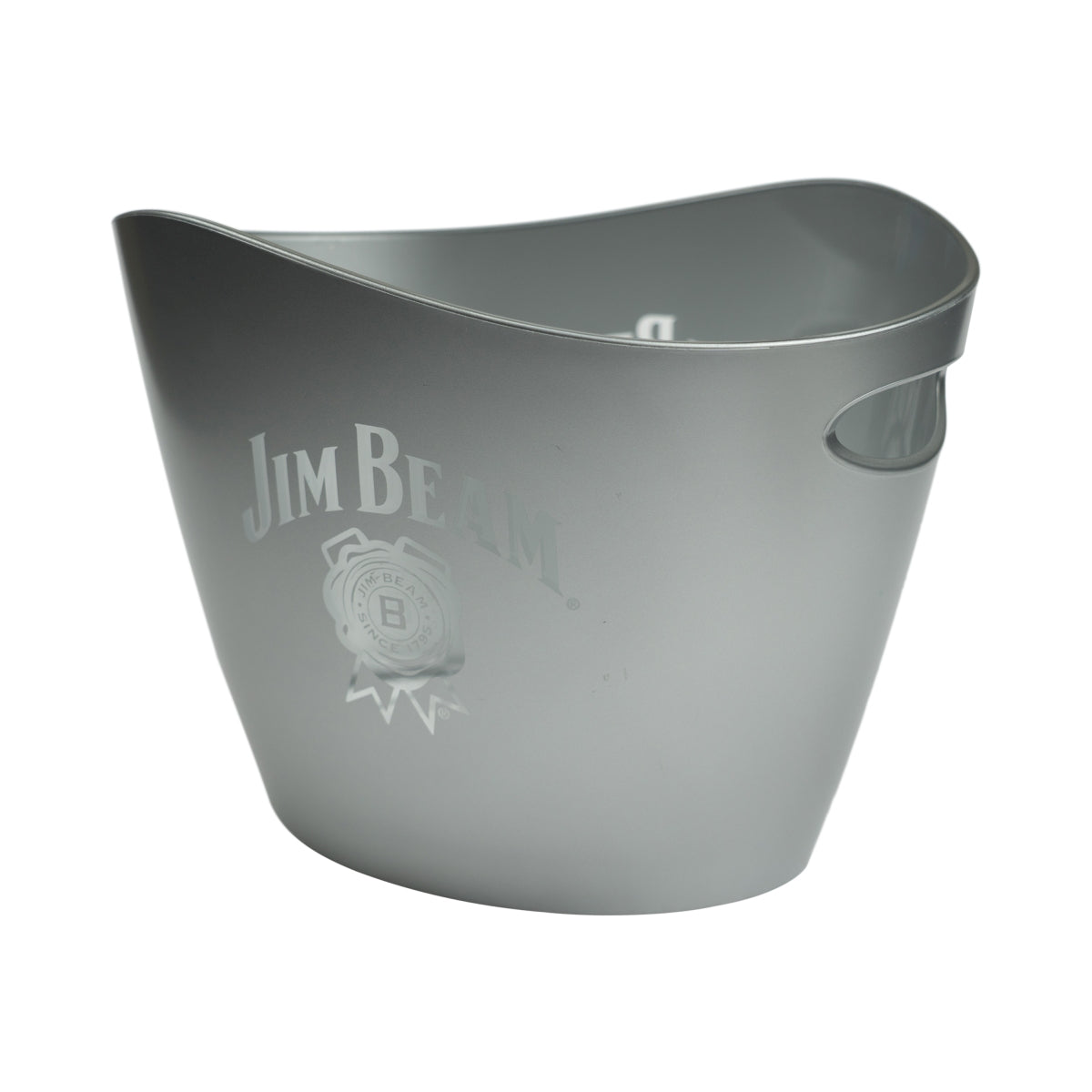 Jim Beam whisky cooler LED srebrny pojedynczy pojemnik na lód butelka bar kostka lodu światło – Widok 3