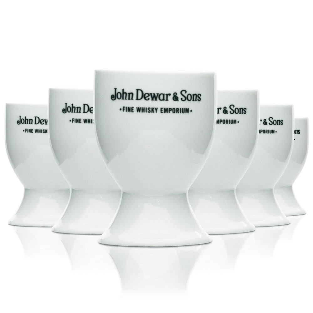 John Dewar & Sons Whiskey Egg Cup Cardboard Game Sticker Scotch Egg Club Box