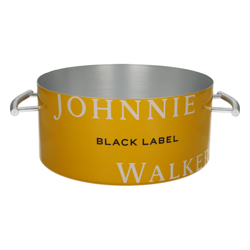 Johnnie Walker Whiskey Wiadro do lodu Ice Bucket Black Label żółte