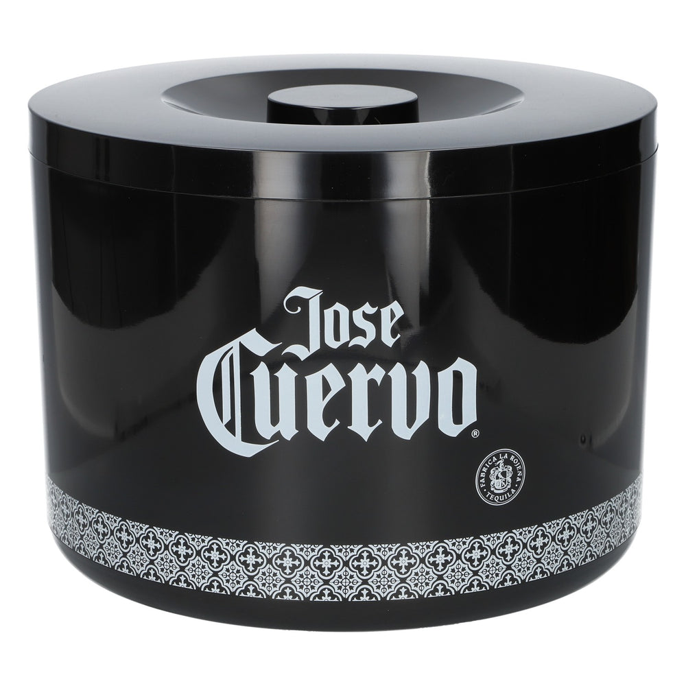 Jose Cuervo Tequila – chłodziarka do tequili, wiadro na lód, akcesoria barowe, chłodziarka do butelek, imprezowa, czarna