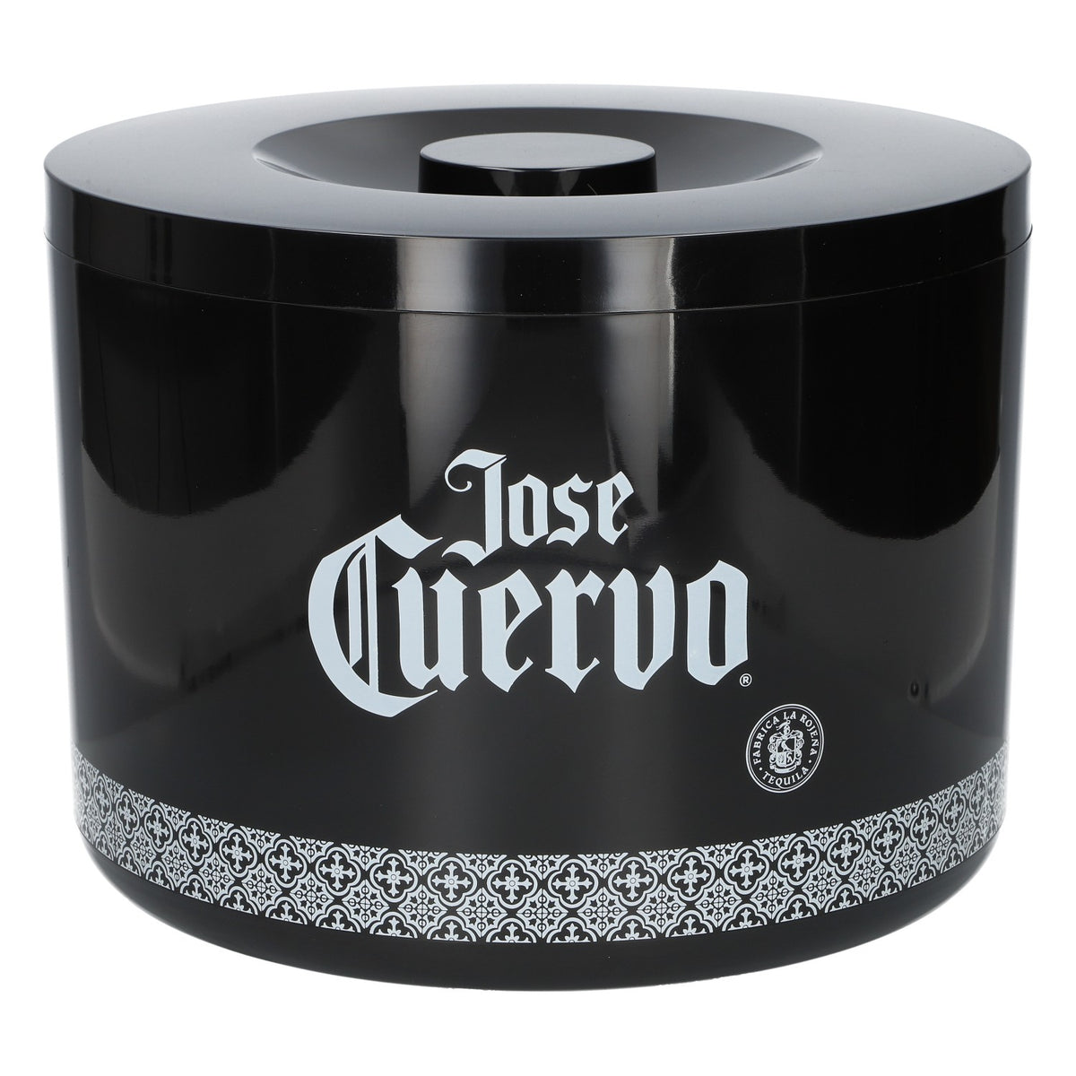 Jose Cuervo Tequila – chłodziarka do tequili, wiadro na lód, akcesoria barowe, chłodziarka do butelek, imprezowa, czarna