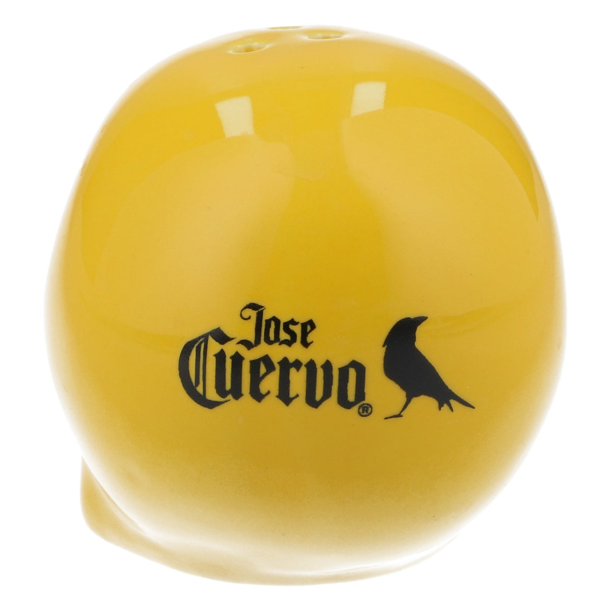 Jose Cuervo Tequila Solniczka „SKUL” Solniczka lub pieprzniczka, żółta – Widok 3