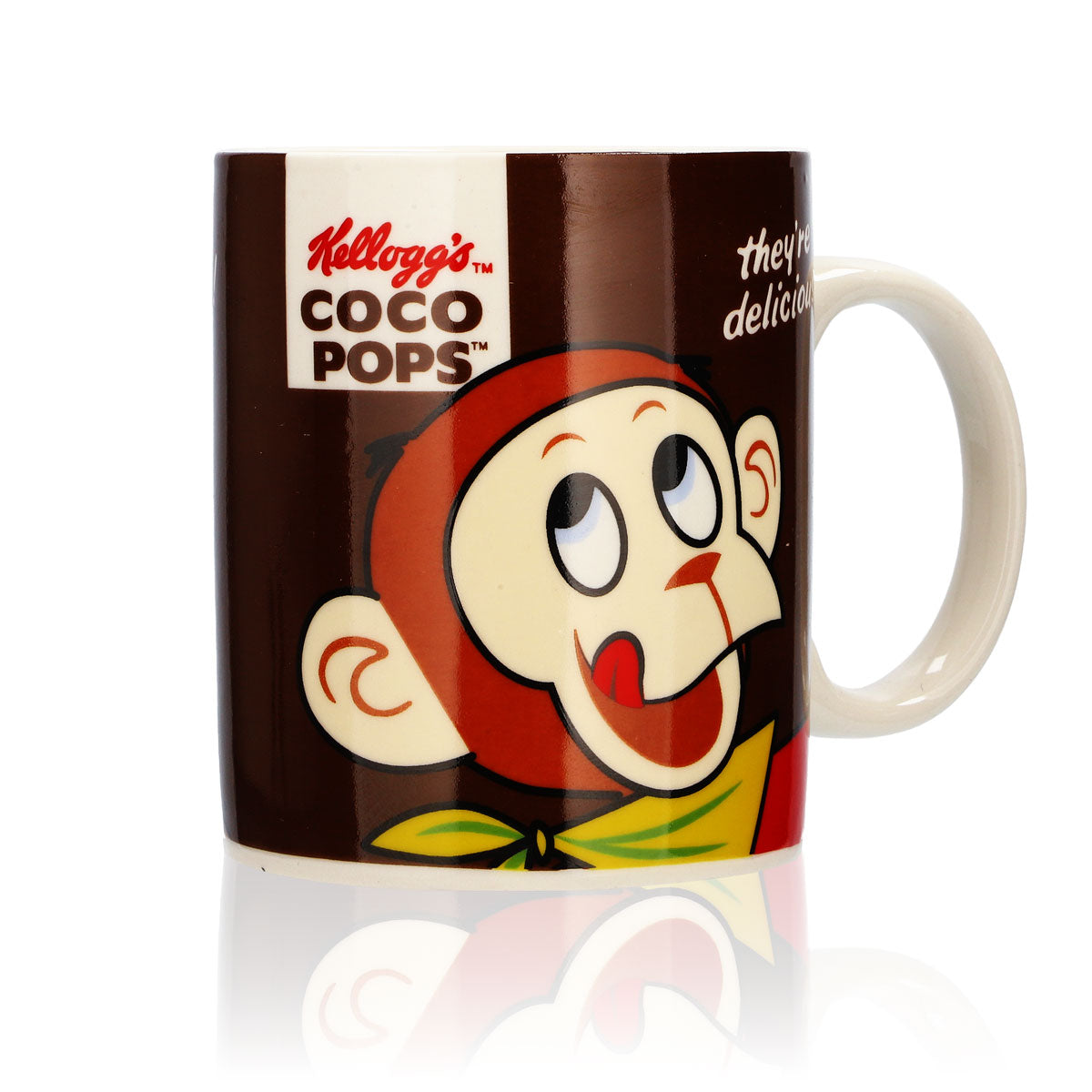 Kelloggs Coco Pops kubek mleczny 0,33 l  Szklanka do musli dla dzieci „Coco Pops” małpa