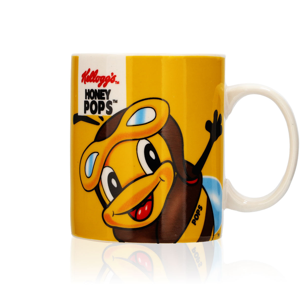 Kelloggs Honey Pops kubek mleczny 0,33 l  Szklanka do musli „Honey Pops” pszczoła