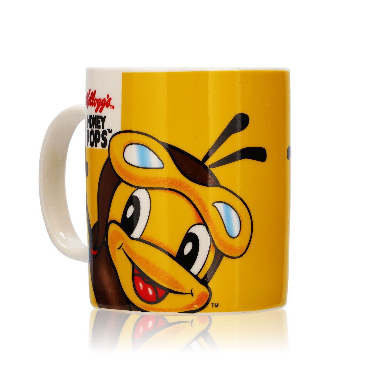 Kelloggs Honey Pops kubek mleczny 0,33 l  Szklanka do musli „Honey Pops” pszczoła – Widok 4