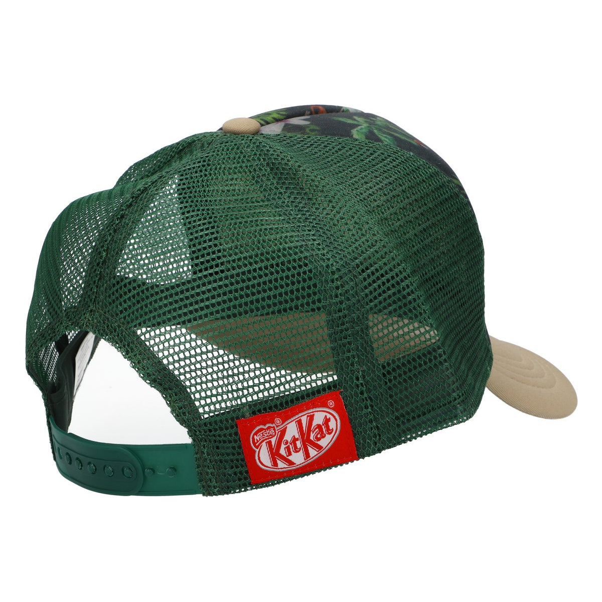 Czapka z daszkiem KitKat Baseball Cap Trucker Cap Basecap Czapka  zielona – Widok 3